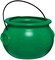 Amscan 130080 Party Favor Plastic Pot of Gold, 8", Green - 1 Pc